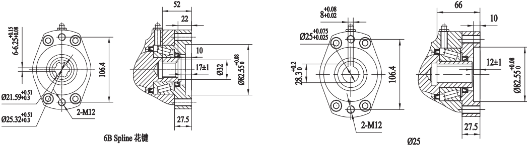 WEA12回轉(zhuǎn)驅(qū)動圖紙