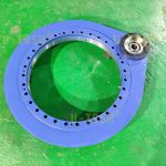 工業(yè)自動(dòng)化轉(zhuǎn)臺上水平安裝的S-II-O-0541直齒回轉(zhuǎn)驅(qū)動(dòng)